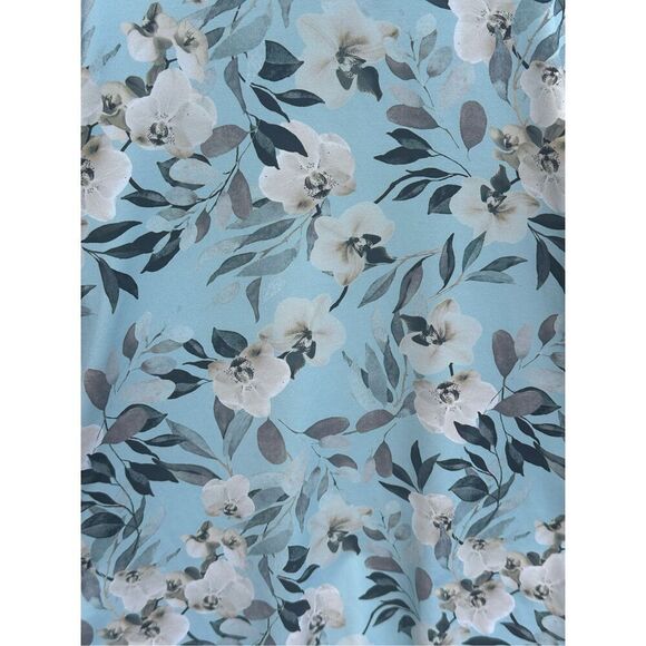 Nip Tuck Swim Boho Breeze Light Blue Printed Joanne Swimsuit Size 6 - Picture 8 of 12